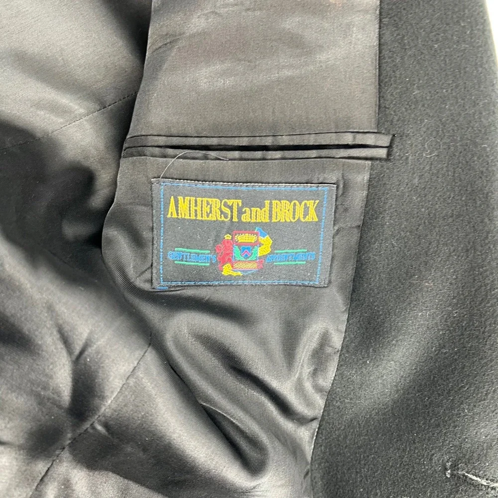 Amherst & Brock‎ Made in USA Black Camelhair Blazer Today's Man 38R